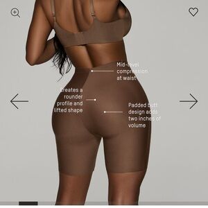 Brand new SKIMS padded thigh shaping short